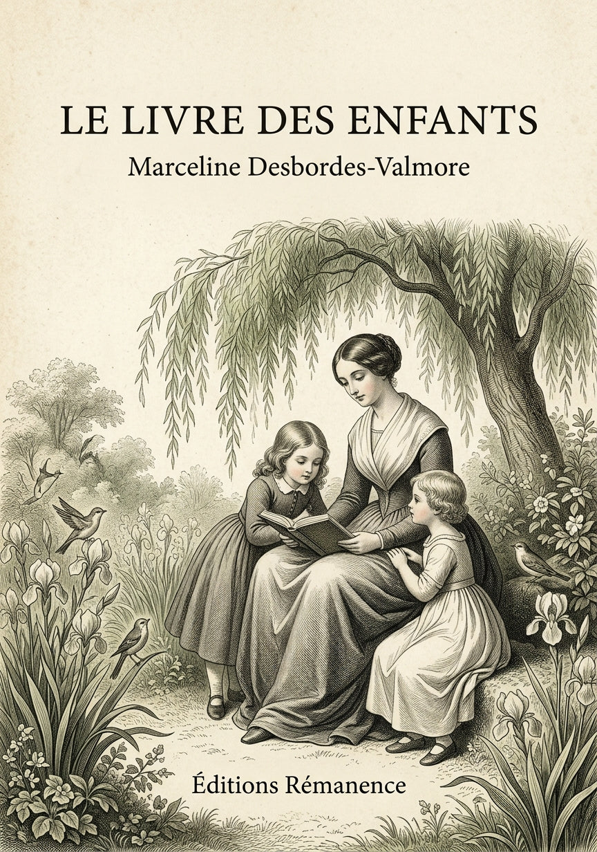 Le livre des enfants - Marceline Desbordes-Valmore (Couverture)
