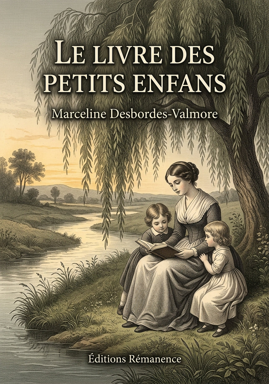 Livre Le Livre des petits enfans par Marceline Desbordes-Valmore - Couverture - Editions Remanence