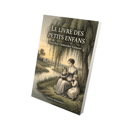 Livre Le Livre des petits enfans par Marceline Desbordes-Valmore - Vue 3D - Editions Remanence
