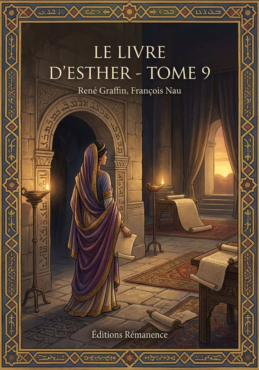 Livre Le Livre d’Esther - Tome 9 par René Graffin, François Nau - Couverture - Editions Remanence