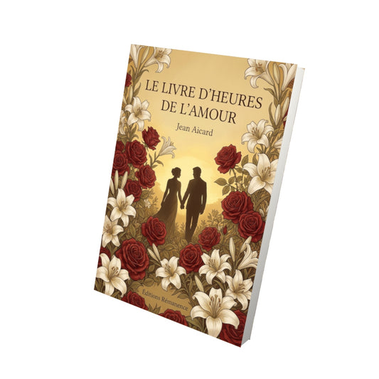 Livre Le Livre d’Heures de l’Amour par Jean Aicard - Vue 3D - Editions Remanence