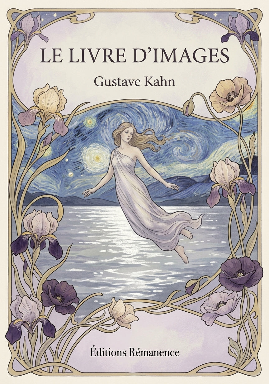 Livre Le Livre d’images par Gustave Kahn - Couverture - Editions Remanence