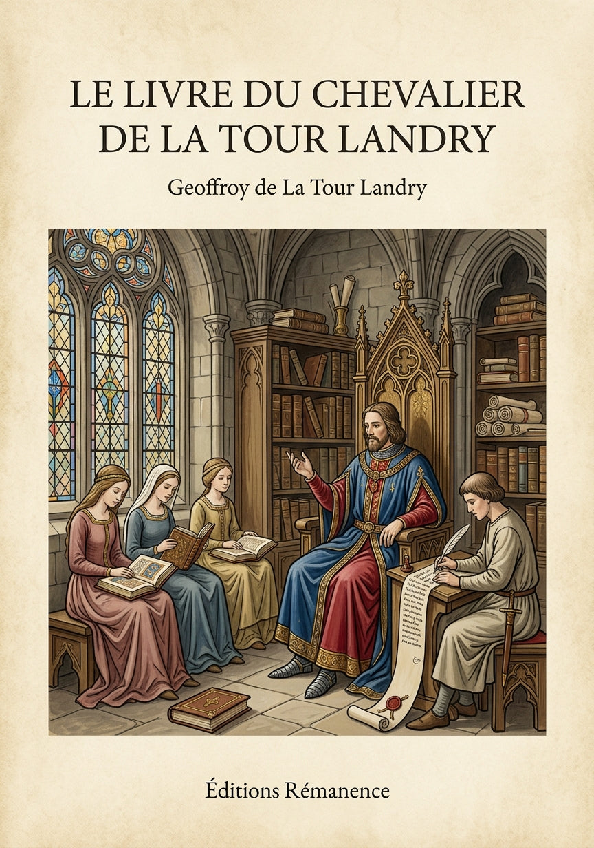 Le livre du chevalier de La Tour Landry - Geoffroy de La Tour Landry (Couverture)