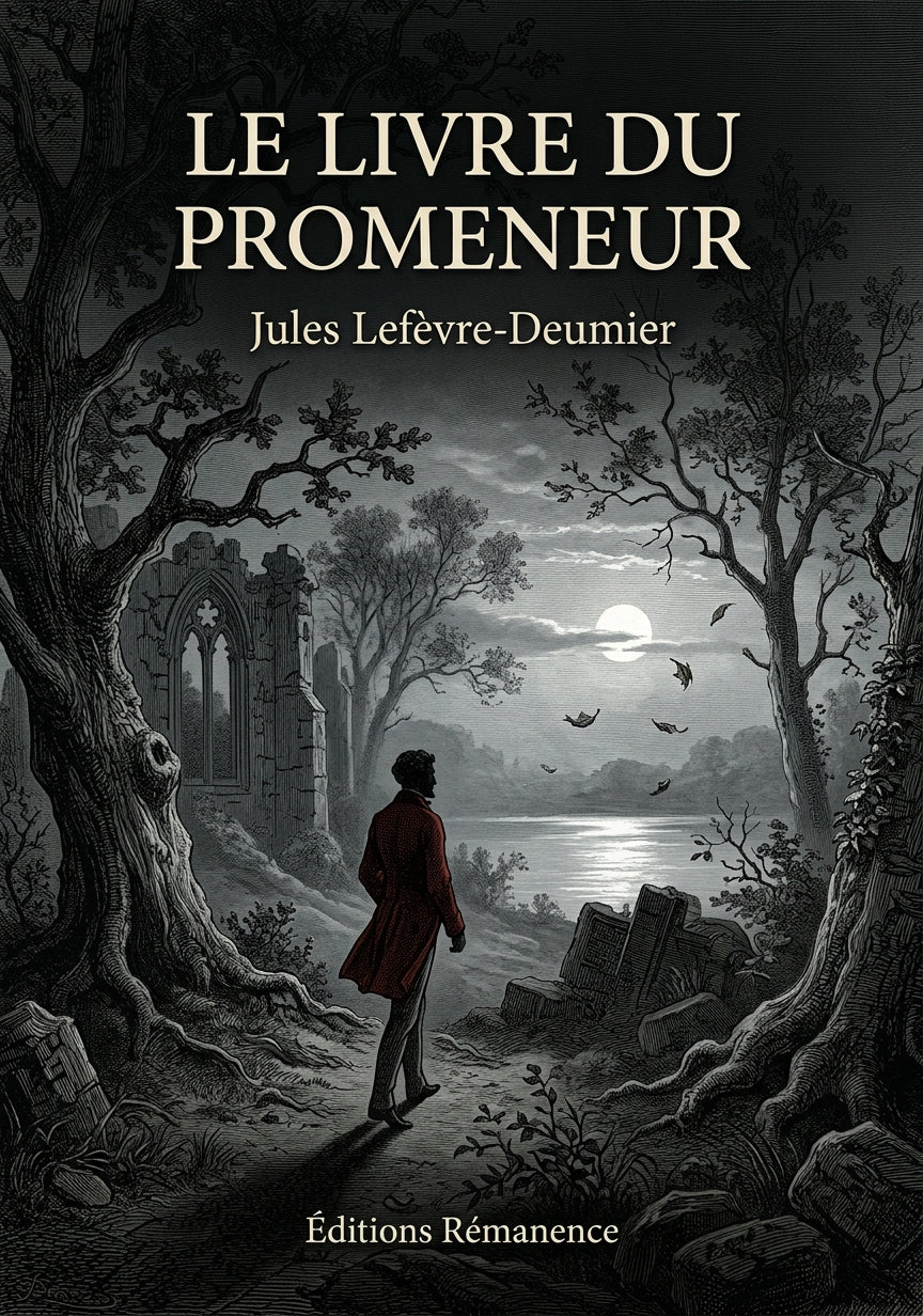 Livre Le Livre du Promeneur par Jules Lefèvre-Deumier - Couverture - Editions Remanence