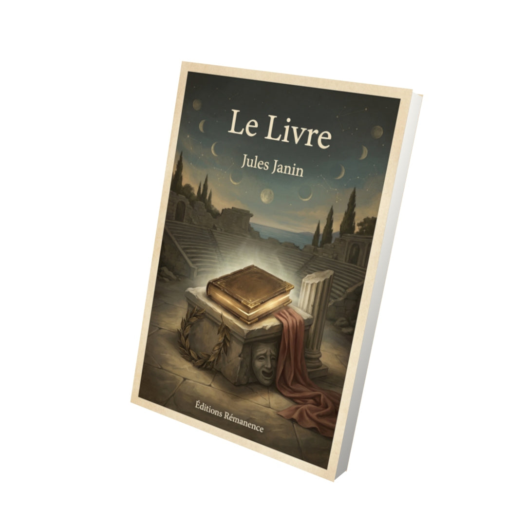 Livre Le Livre – Jules Janin - Vue 3D - Editions Remanence