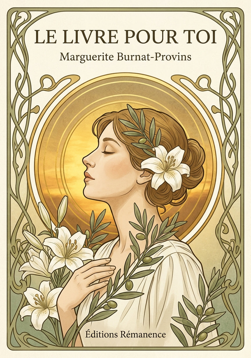 Livre Le Livre pour toi par Marguerite Burnat-Provins - Couverture - Editions Remanence