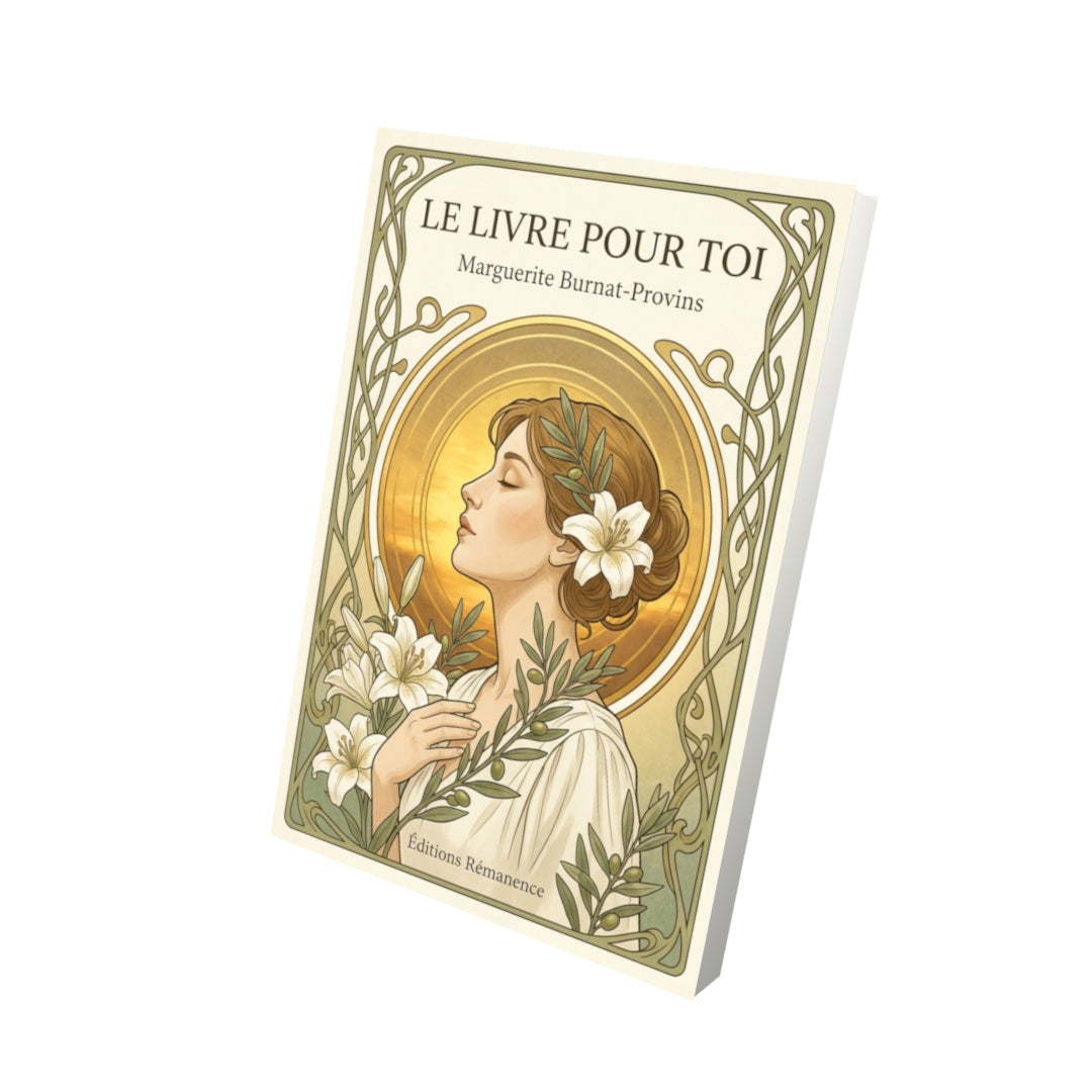 Livre Le Livre pour toi par Marguerite Burnat-Provins - Vue 3D - Editions Remanence
