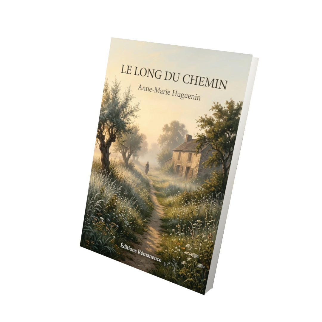 Livre Le long du chemin par Anne-Marie Huguenin - Vue 3D - Editions Remanence
