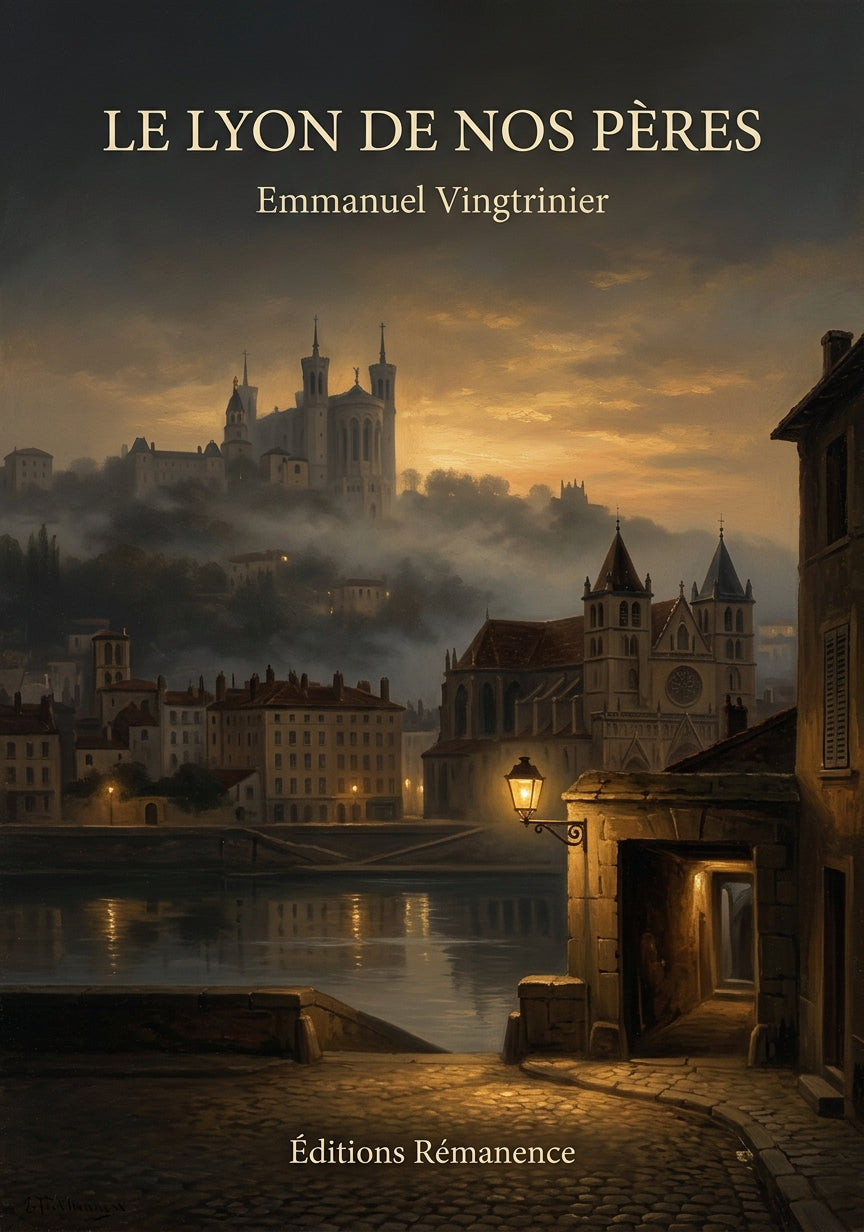 Livre Le Lyon de nos pères par Emmanuel Vingtrinier - Couverture - Editions Remanence