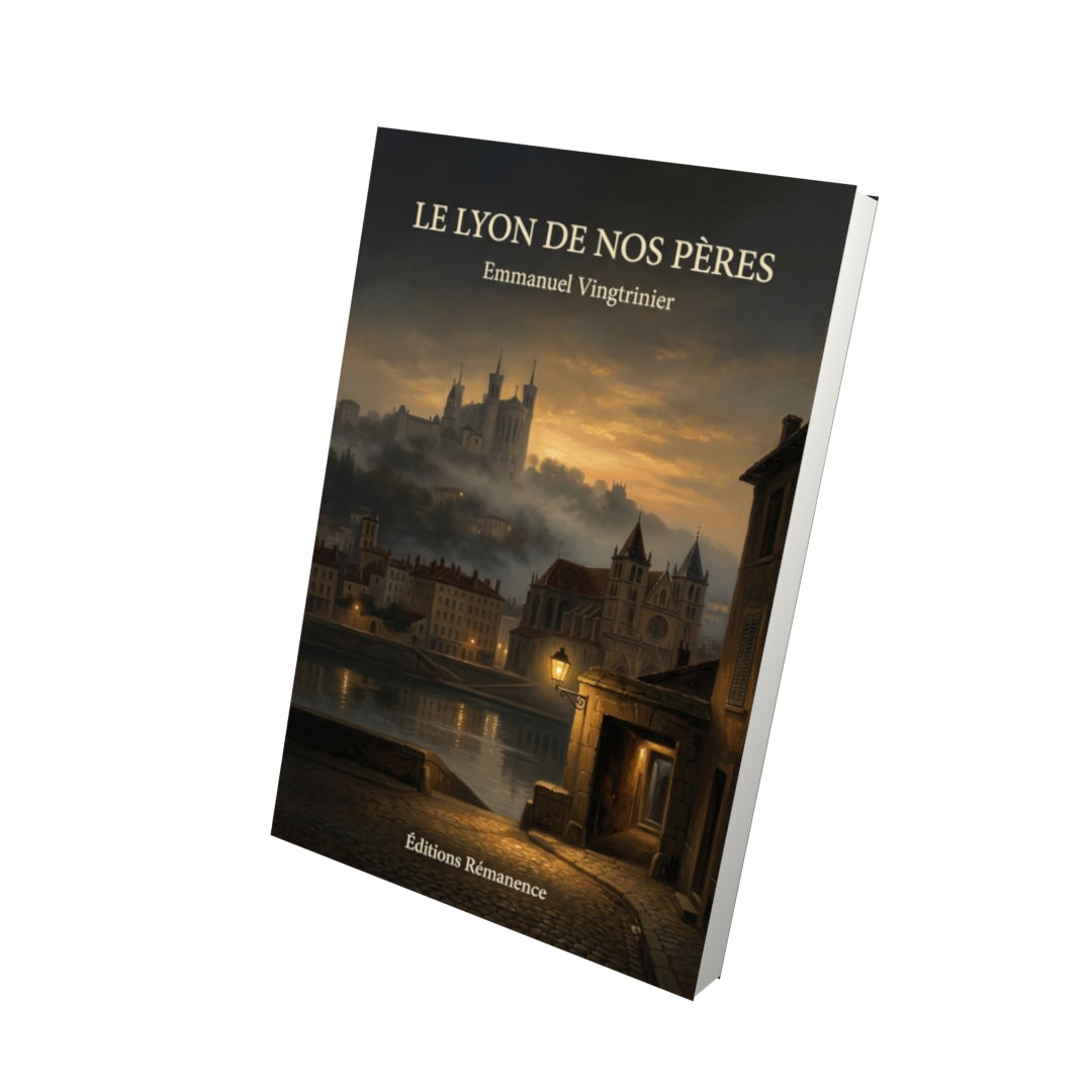 Livre Le Lyon de nos pères par Emmanuel Vingtrinier - Vue 3D - Editions Remanence