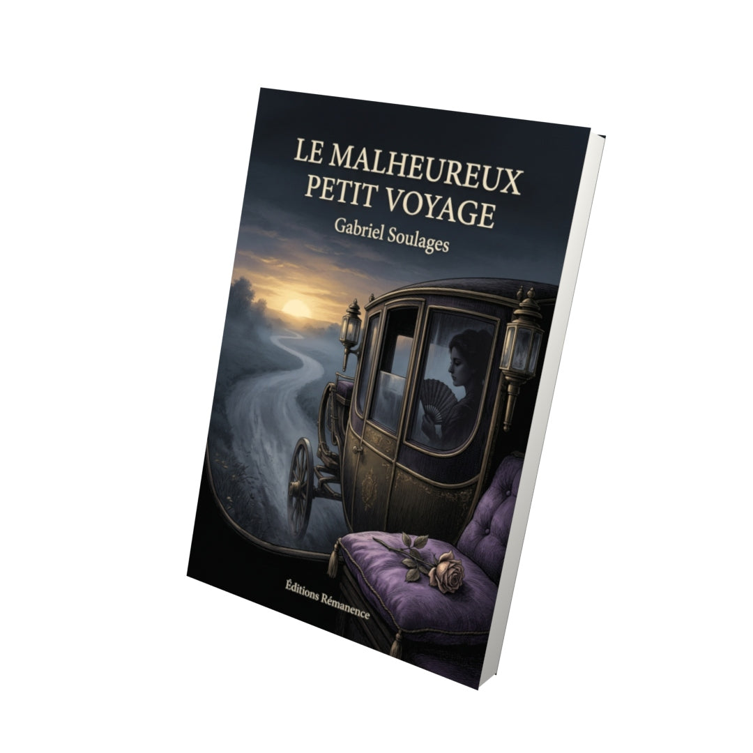 Livre Le Malheureux petit voyage par Gabriel Soulages - Vue 3D - Editions Remanence