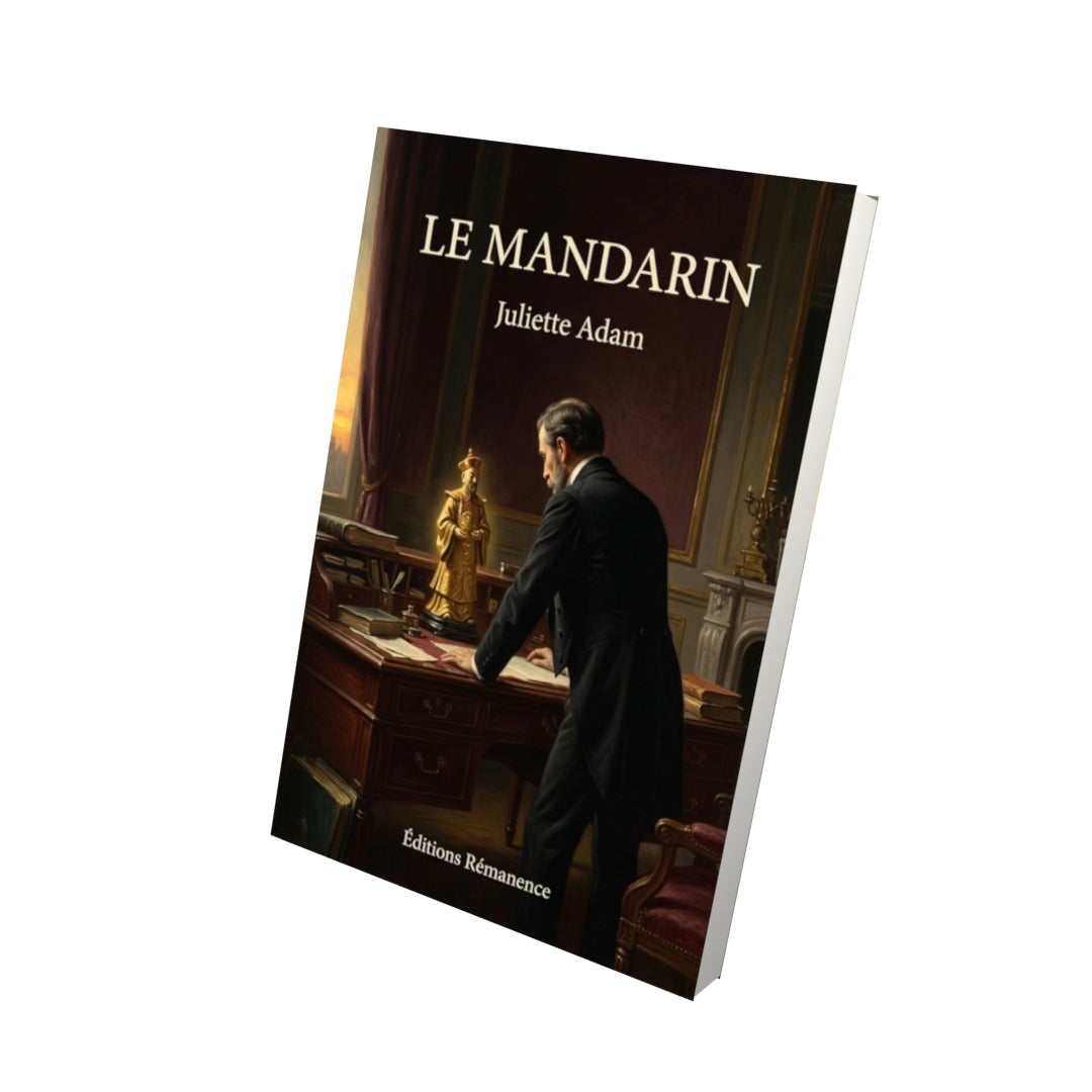 Livre Le Mandarin par Juliette Adam - Vue 3D - Editions Remanence