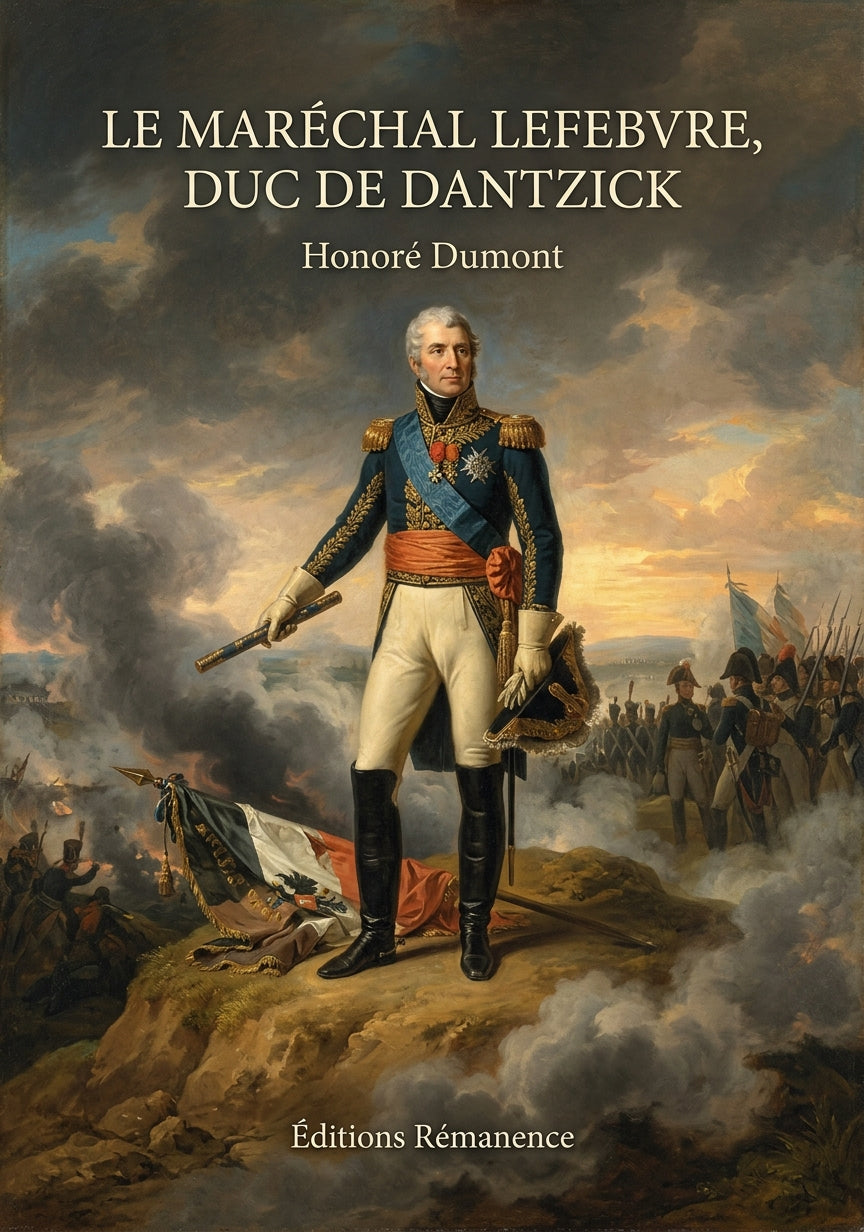 Livre Le Maréchal Lefebvre, duc de Dantzick par Honoré Dumont - Couverture - Editions Remanence