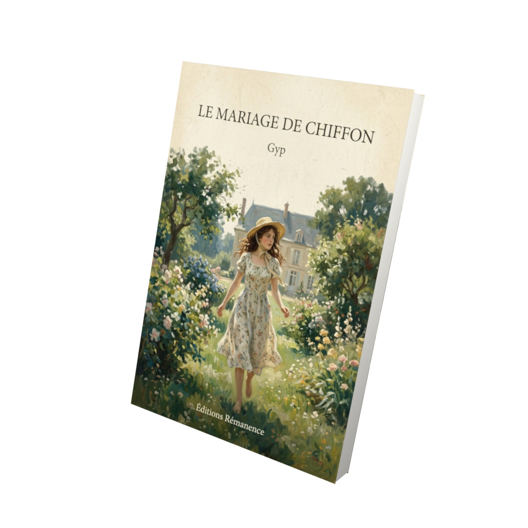 Livre Le mariage de Chiffon - Gyp - Vue 3D - Editions Remanence