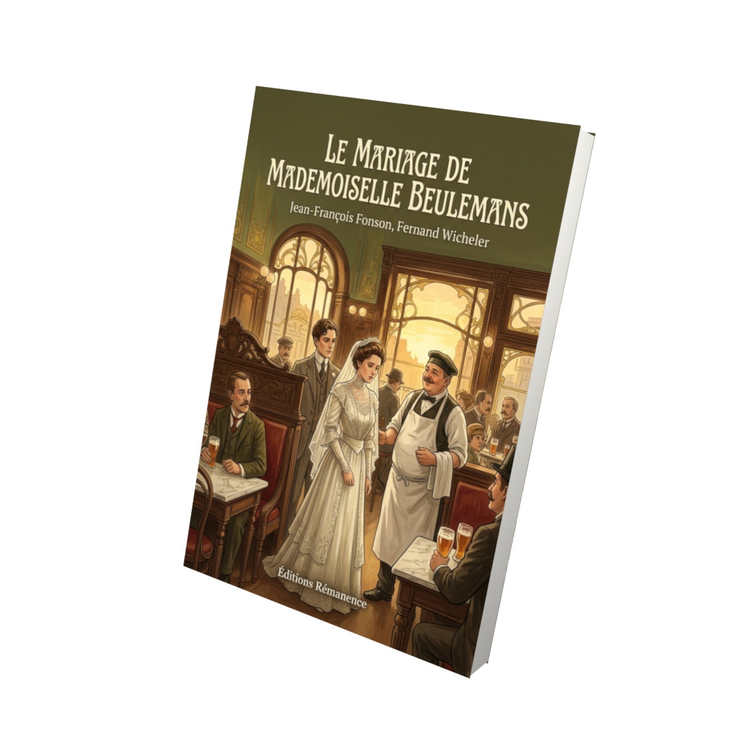 Livre Le Mariage de mademoiselle Beulemans par Jean-François Fonson, Fernand Wicheler - Vue 3D - Editions Remanence