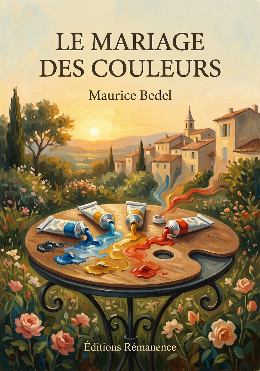 Livre Le Mariage des couleurs par Maurice Bedel - Couverture - Editions Remanence