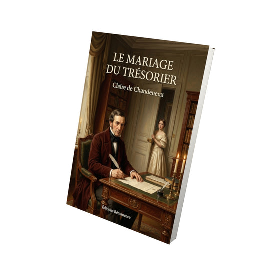 Livre Le Mariage du trésorier par Claire de Chandeneux - Vue 3D - Editions Remanence