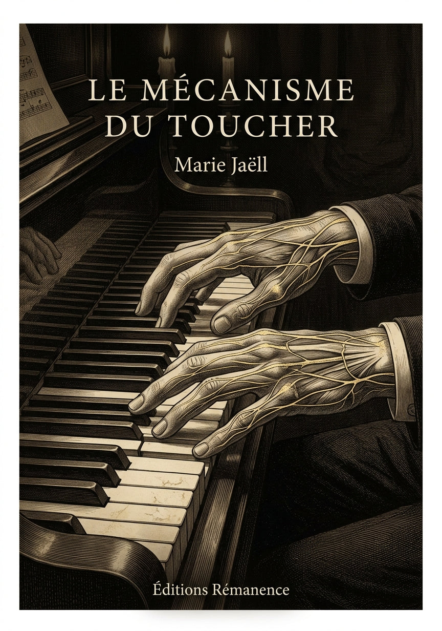 Livre Le mécanisme du toucher par Marie Jaëll - Couverture - Editions Remanence