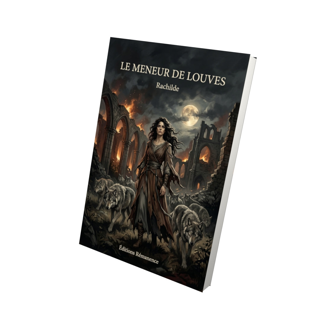 Livre Le Meneur de louves par Rachilde - Vue 3D - Editions Remanence