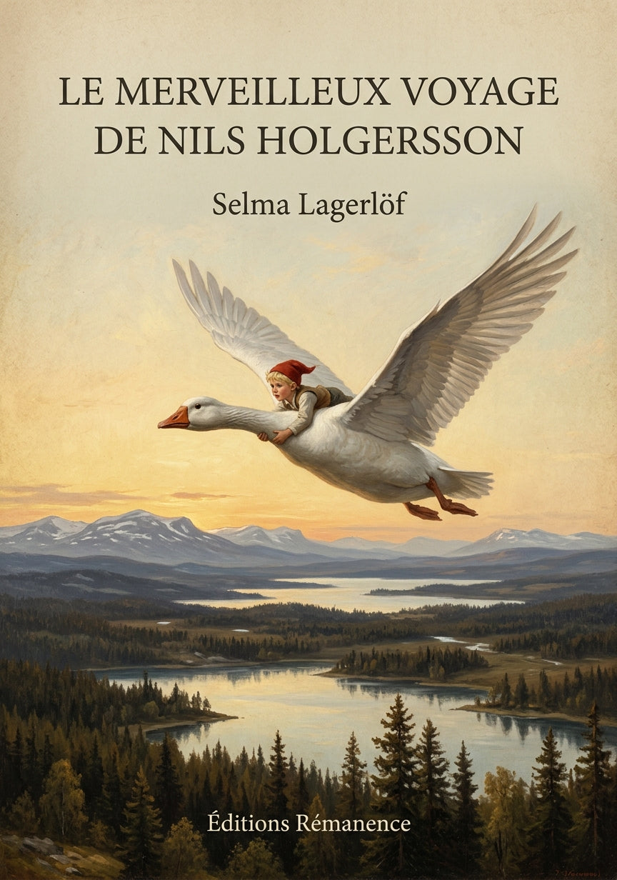 Le Merveilleux voyage de Nils Holgersson - Selma Lagerlöf (Couverture)