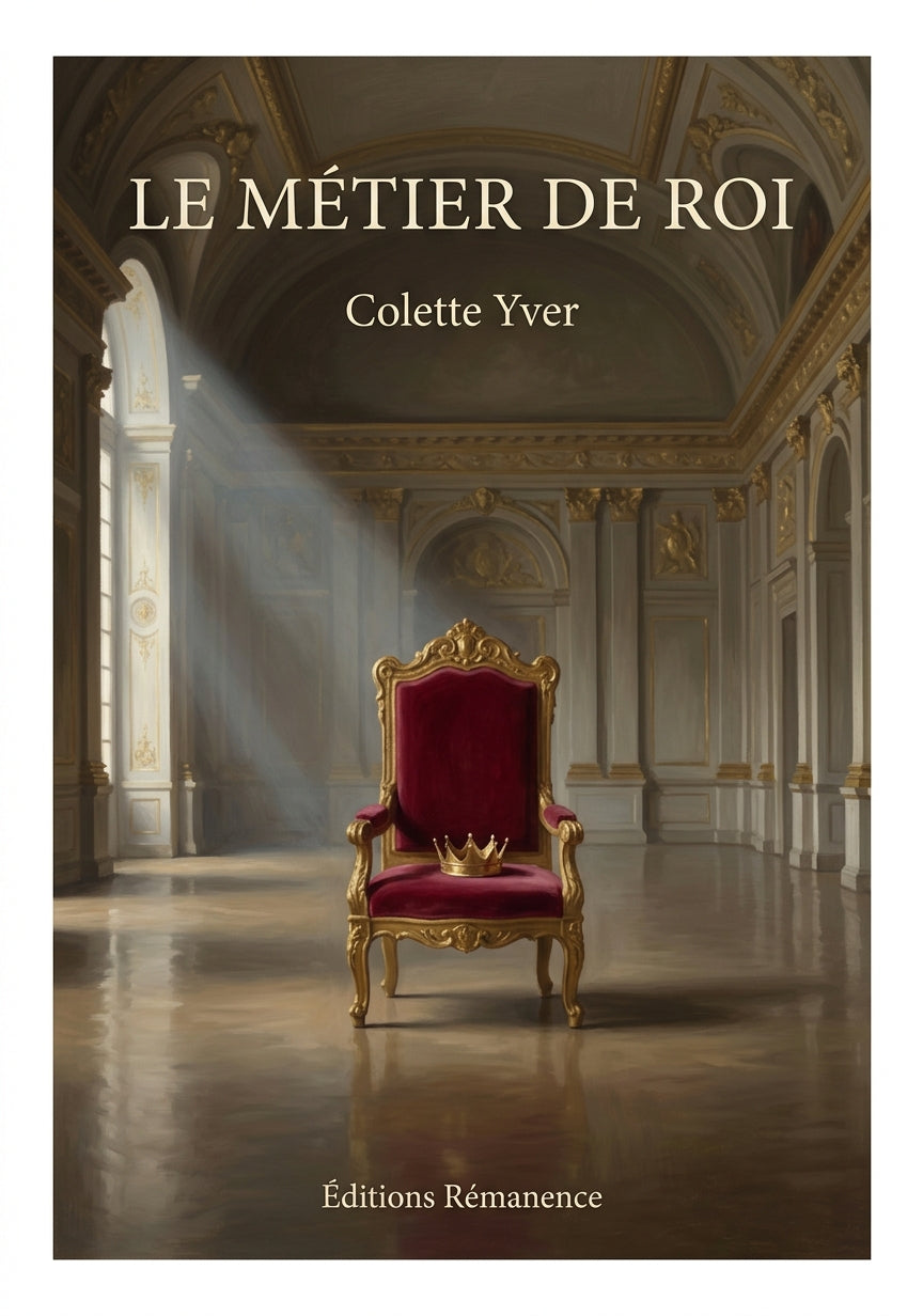 Livre Le Métier de roi par Colette Yver - Couverture - Editions Remanence