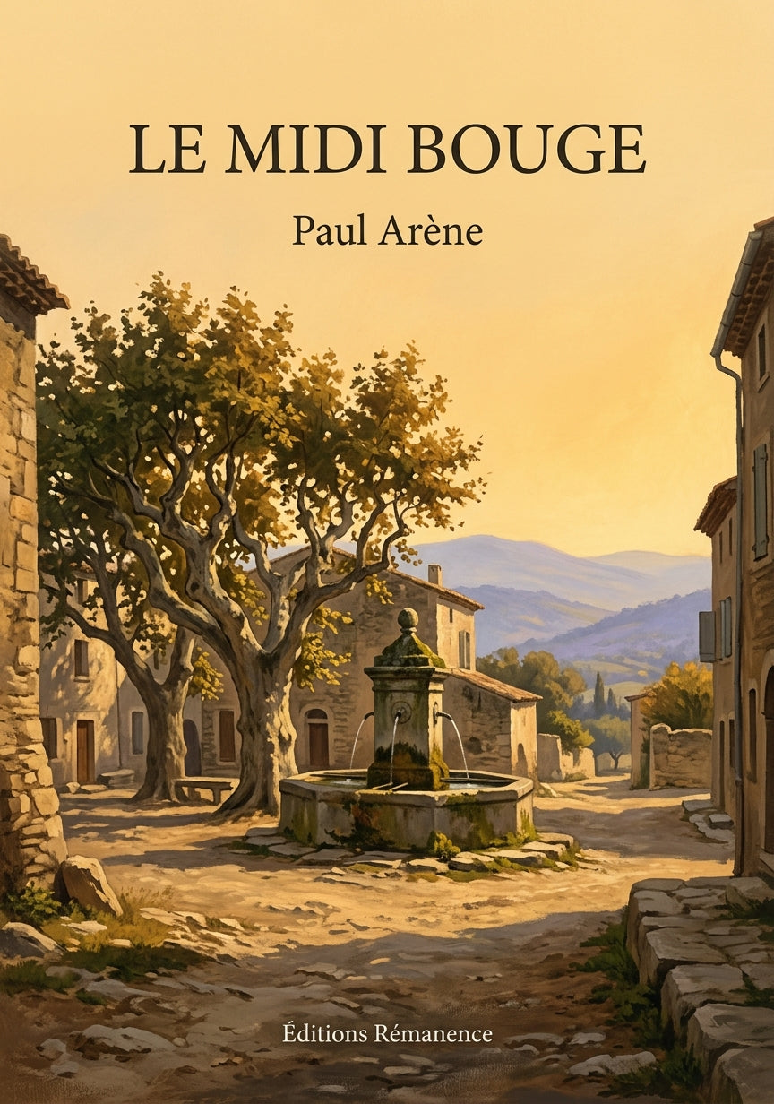 Livre Le Midi bouge par Paul Arène - Couverture - Editions Remanence