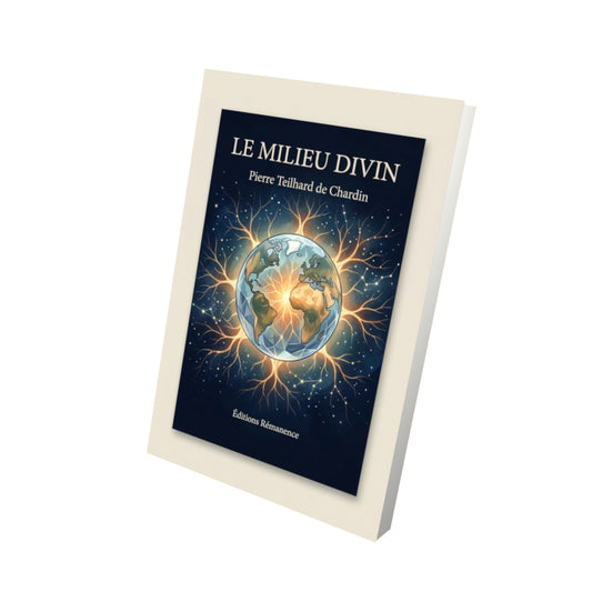 Livre Le Milieu divin par Pierre Teilhard de Chardin - Vue 3D - Editions Remanence