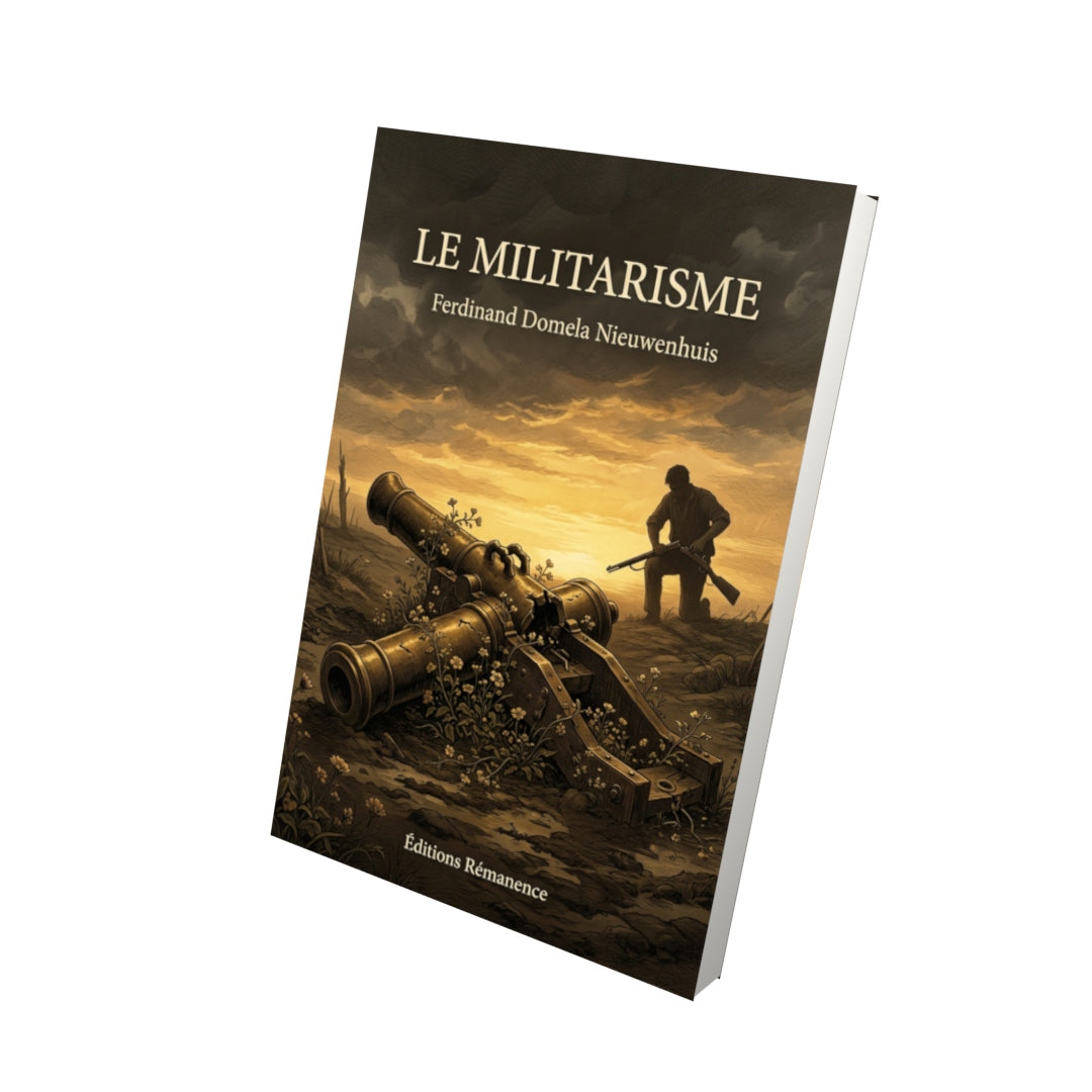 Livre Le Militarisme par Ferdinand Domela Nieuwenhuis - Vue 3D - Editions Remanence