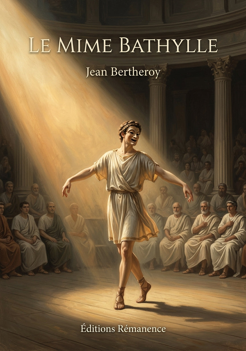 Livre Le Mime Bathylle par Jean Bertheroy - Couverture - Editions Remanence