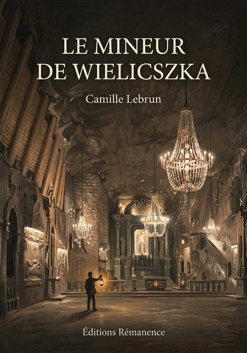 Livre Le Mineur de Wielicszka par Camille Lebrun - Couverture - Editions Remanence