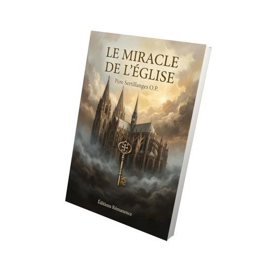 Livre Le miracle de l'Église - Père Sertillanges O.P. - Vue 3D - Editions Remanence