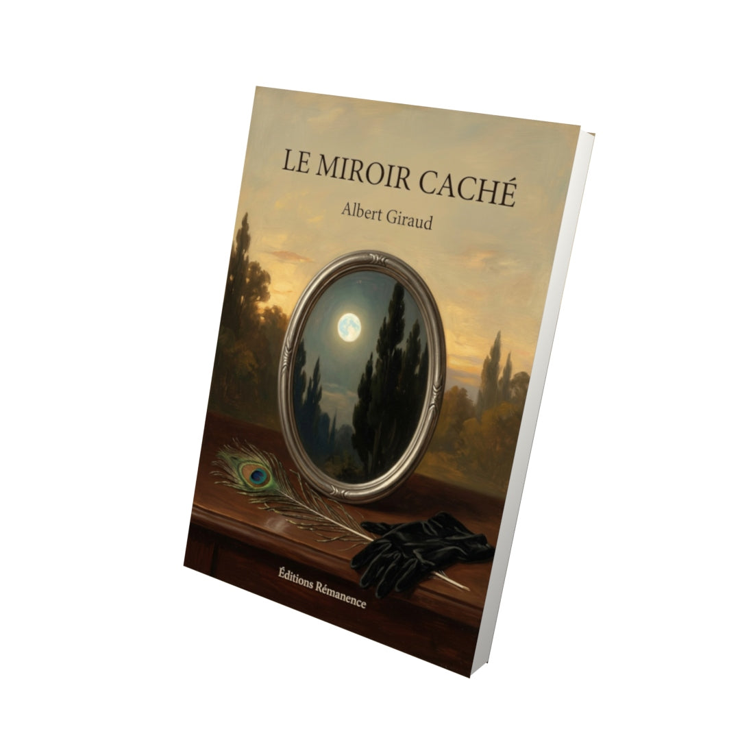 Livre Le Miroir caché par Albert Giraud - Vue 3D - Editions Remanence