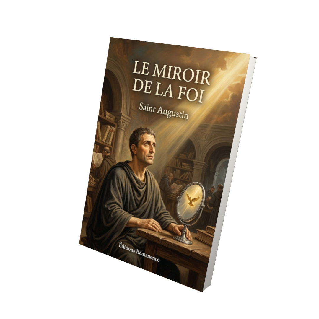 Livre Le miroir de la foi - Saint Augustin - Vue 3D - Editions Remanence