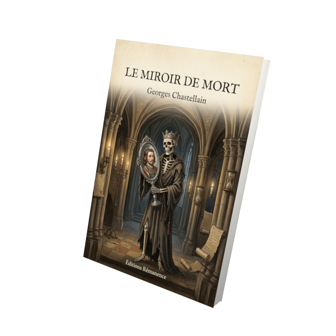 Livre Le miroir de mort - Georges Chastellain - Vue 3D - Editions Remanence