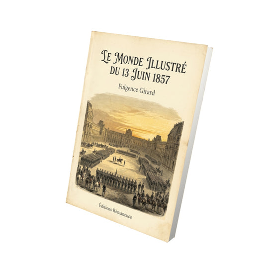 Livre Le Monde illustré du 13 juin 1857 par Fulgence Girard - Vue 3D - Editions Remanence