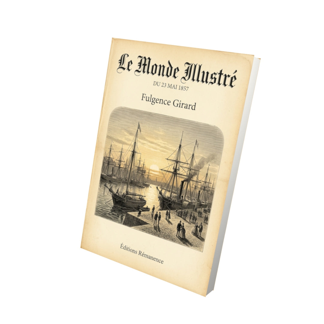 Livre Le Monde illustré du 23 mai 1857 par Fulgence Girard - Vue 3D - Editions Remanence