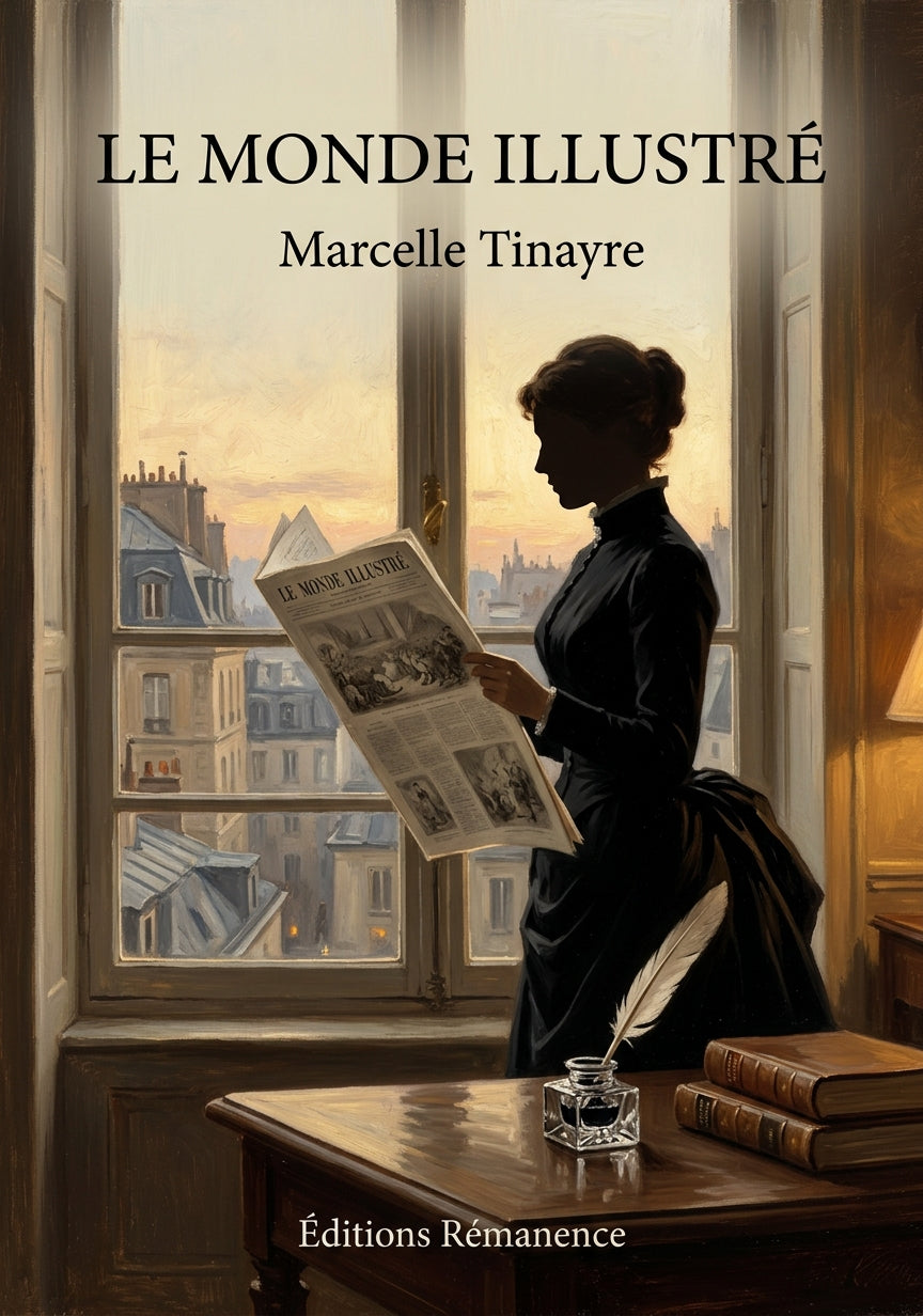Livre Le Monde illustré par Marcelle Tinayre - Couverture - Editions Remanence
