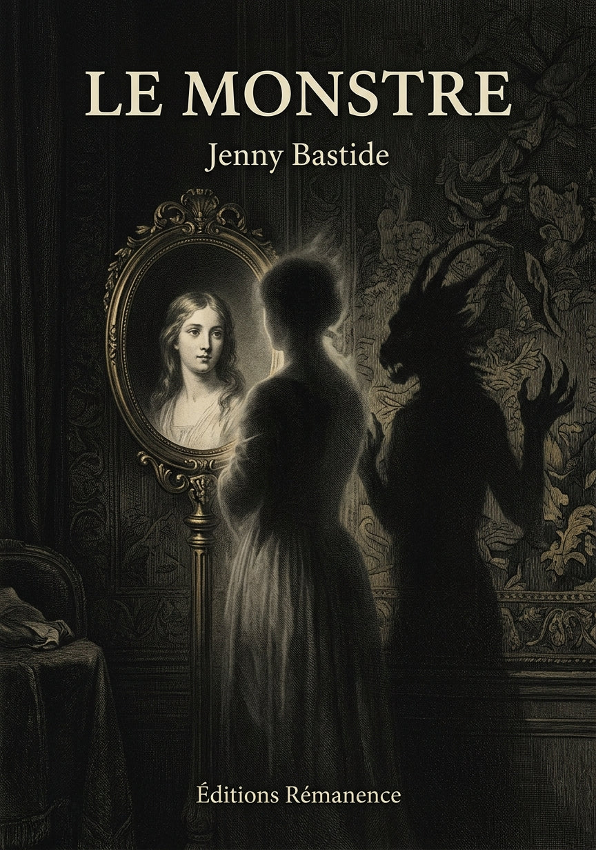 Livre Le Monstre par Jenny Bastide - Couverture - Editions Remanence