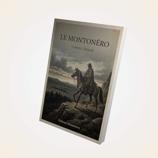 Livre Le Montonéro - Gustave Aimard - Couverture 3D