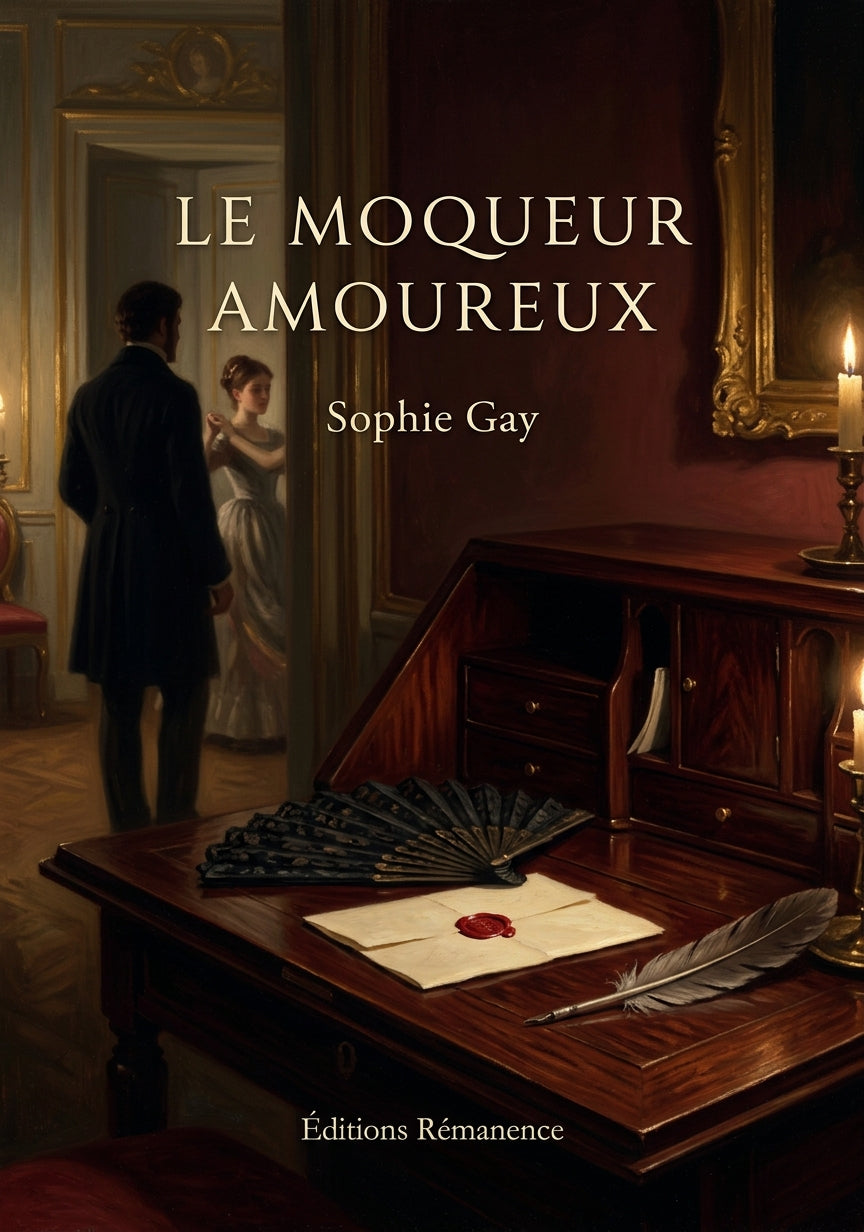 Livre Le Moqueur amoureux par Sophie Gay - Couverture - Editions Remanence