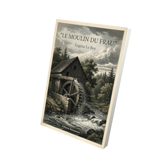 Livre Le moulin du Frau - Eugène Le Roy - Vue 3D - Editions Remanence