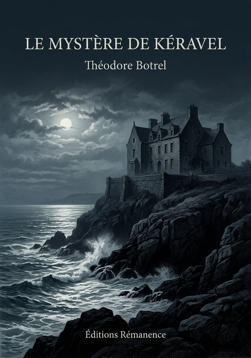 Livre Le Mystère de Kéravel par Théodore Botrel - Couverture - Editions Remanence