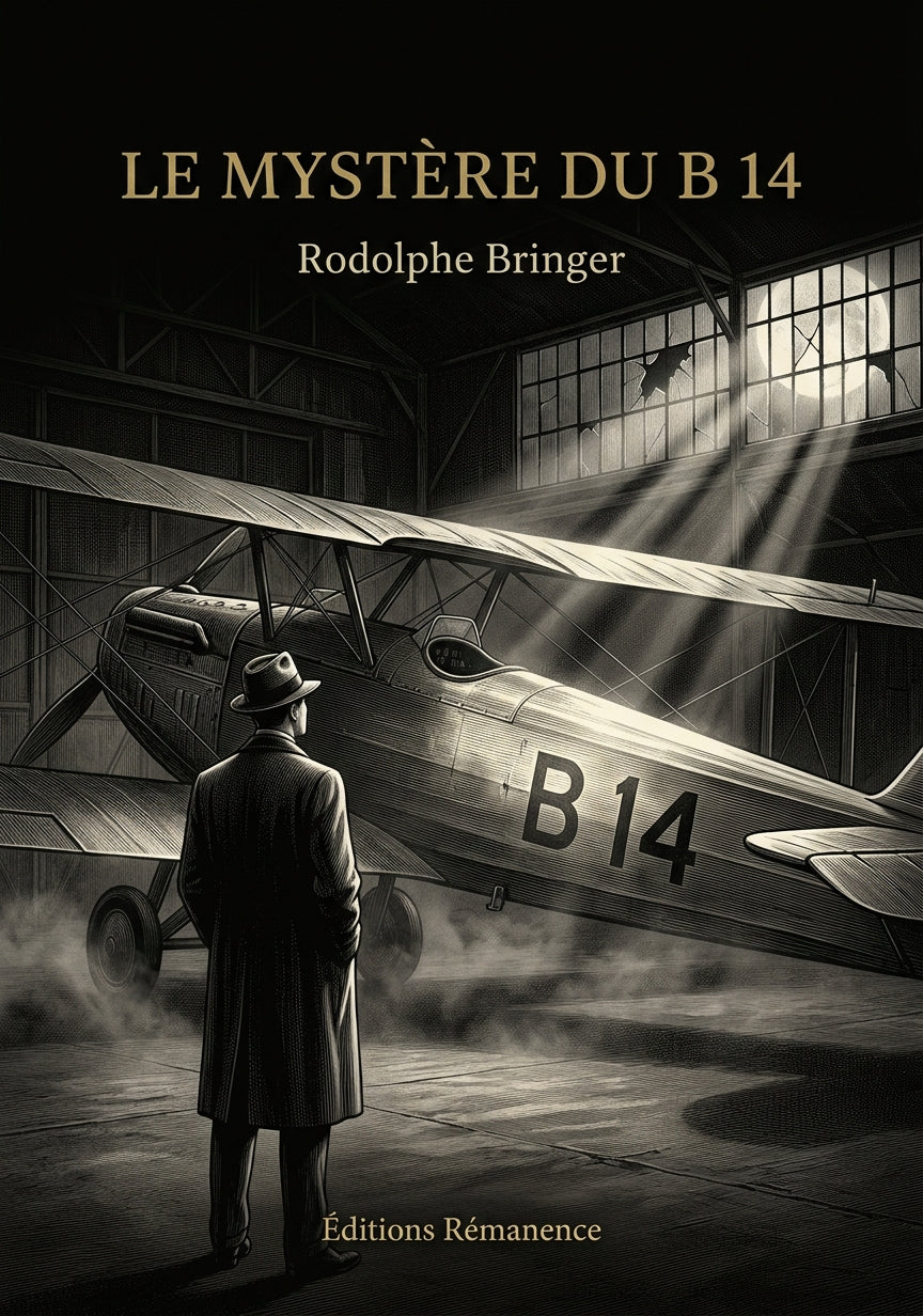 Livre Le Mystère du B 14 par Rodolphe Bringer - Couverture - Editions Remanence