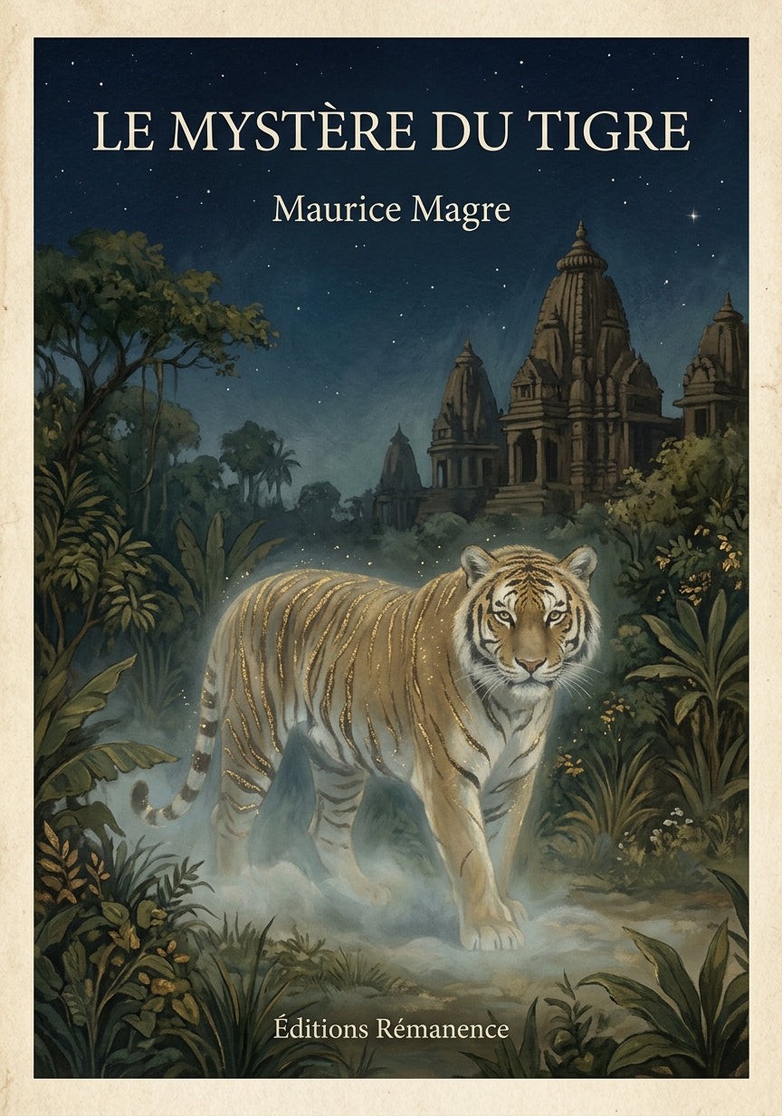 Le mystère du tigre - Maurice Magre (Couverture)