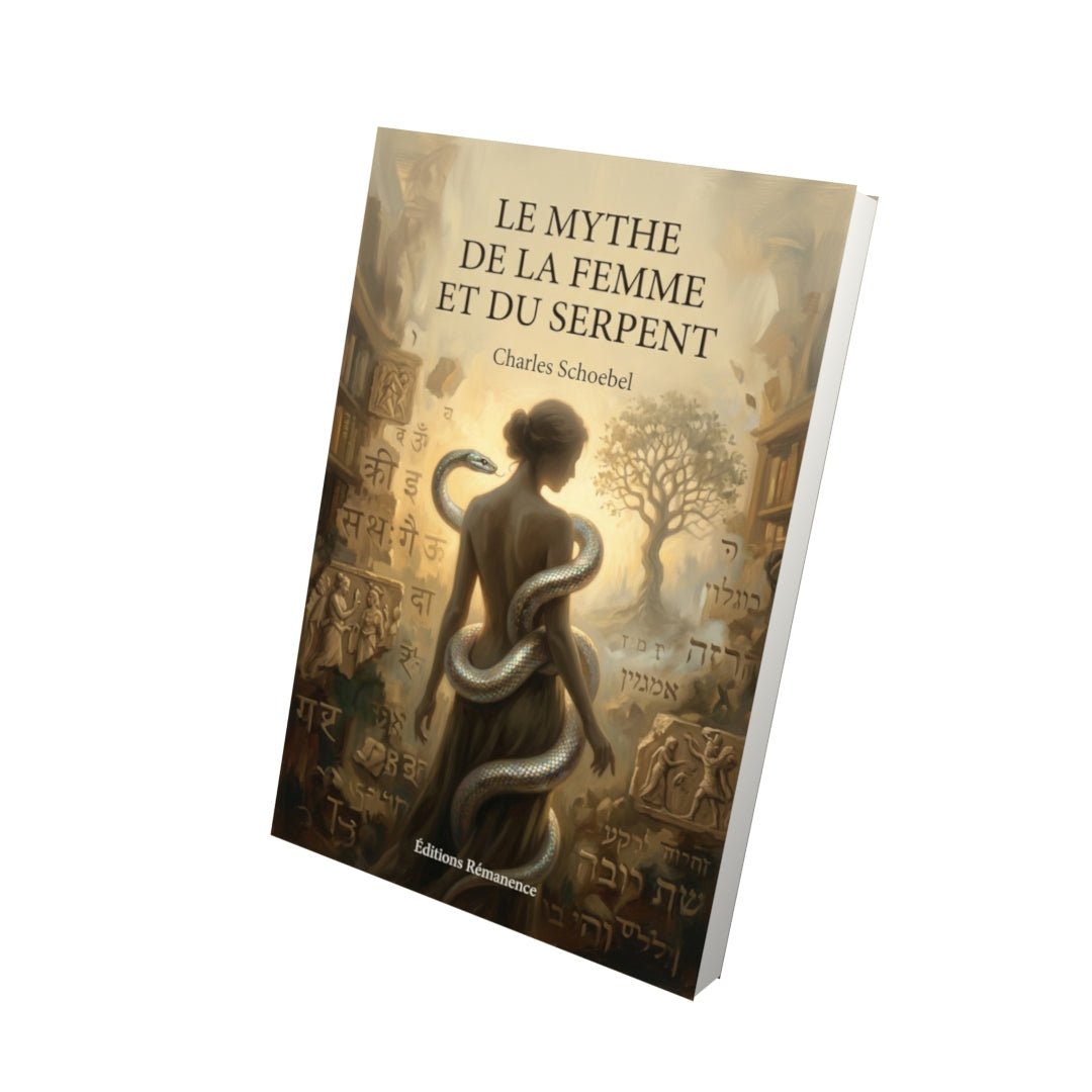 Livre Le Mythe de la femme et du serpent par Charles Schoebel - Vue 3D - Editions Remanence