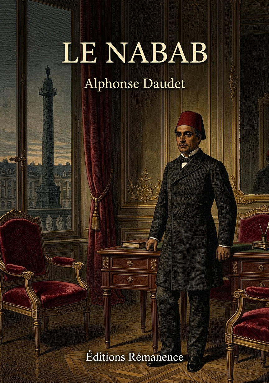 Livre Le Nabab par Alphonse Daudet - Couverture - Editions Remanence