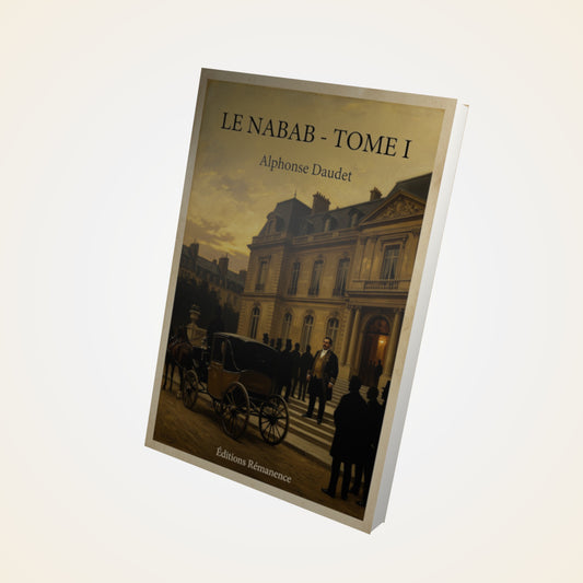 Livre Le nabab - Tome I - Alphonse Daudet - Couverture 3D