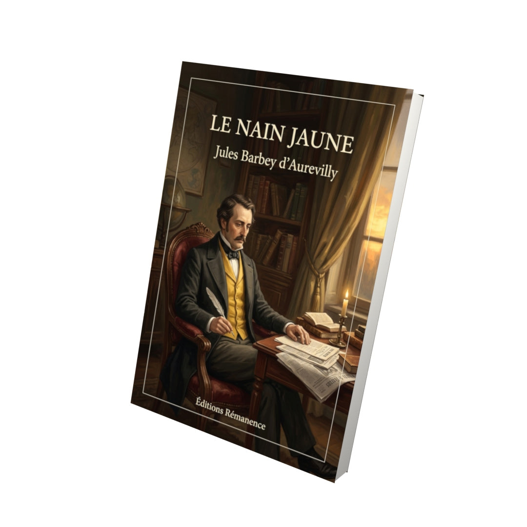Livre Le Nain jaune par André Léo - Vue 3D - Editions Remanence