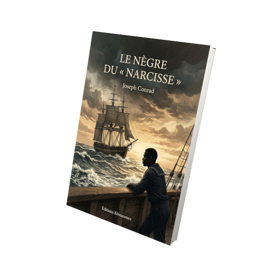 Livre Le Nègre du « Narcisse » par Joseph Conrad - Vue 3D - Editions Remanence