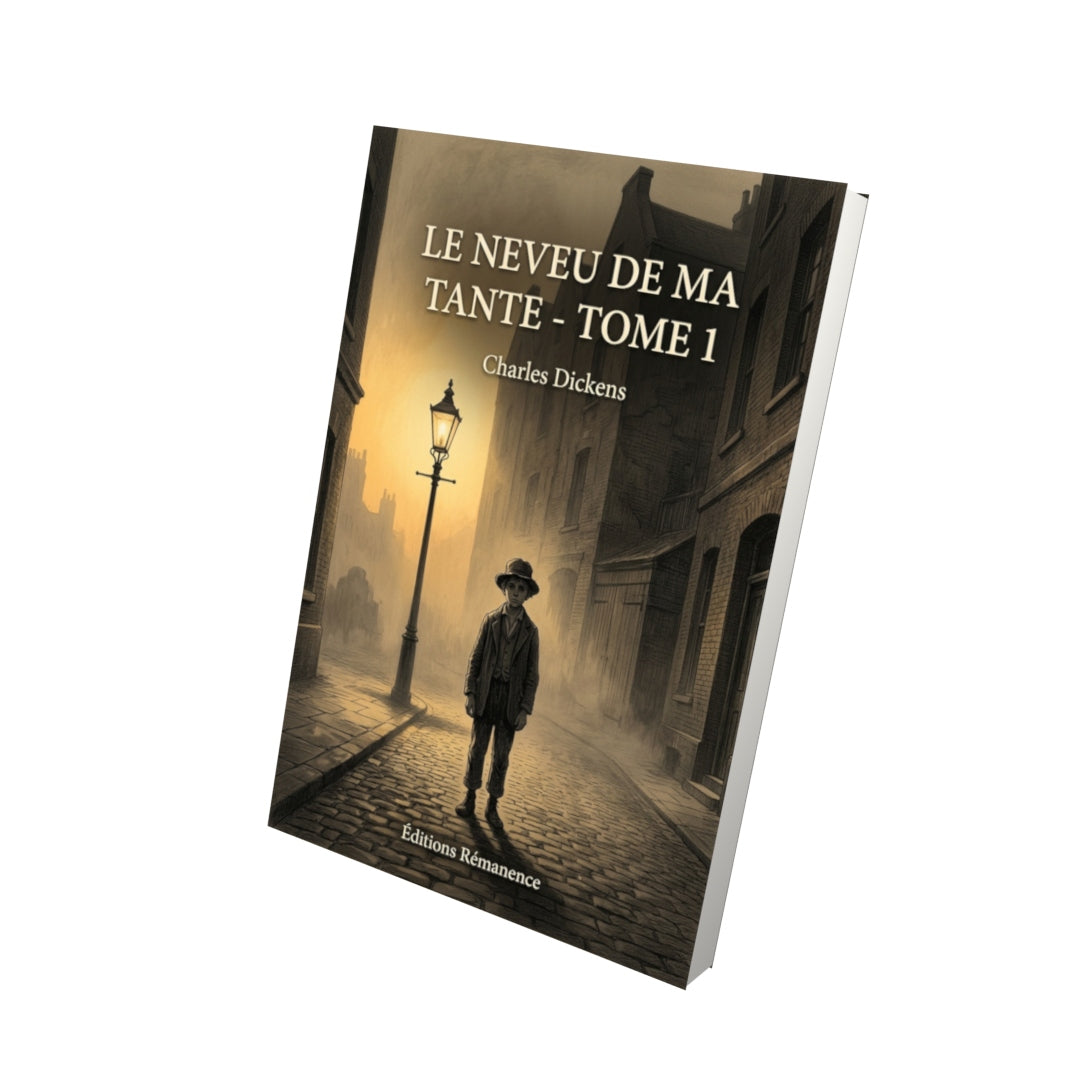 Livre Le Neveu de ma tante - Tome 1 par Charles Dickens - Vue 3D - Editions Remanence